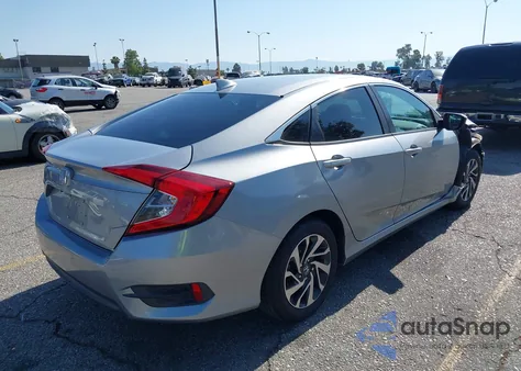 2017 Honda Civic Ex from USA, damaged, VIN 2HGFC2F73HH552151